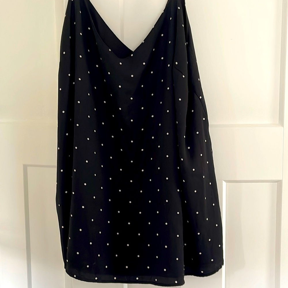 ASOS maternity polka dot tank top worn once